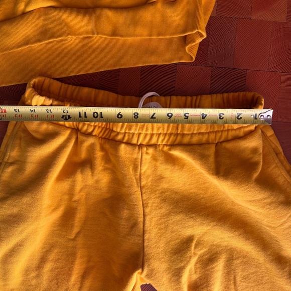 WVN organic cotton sweatshirt sweatpants set EUC - Picture 7 of 13